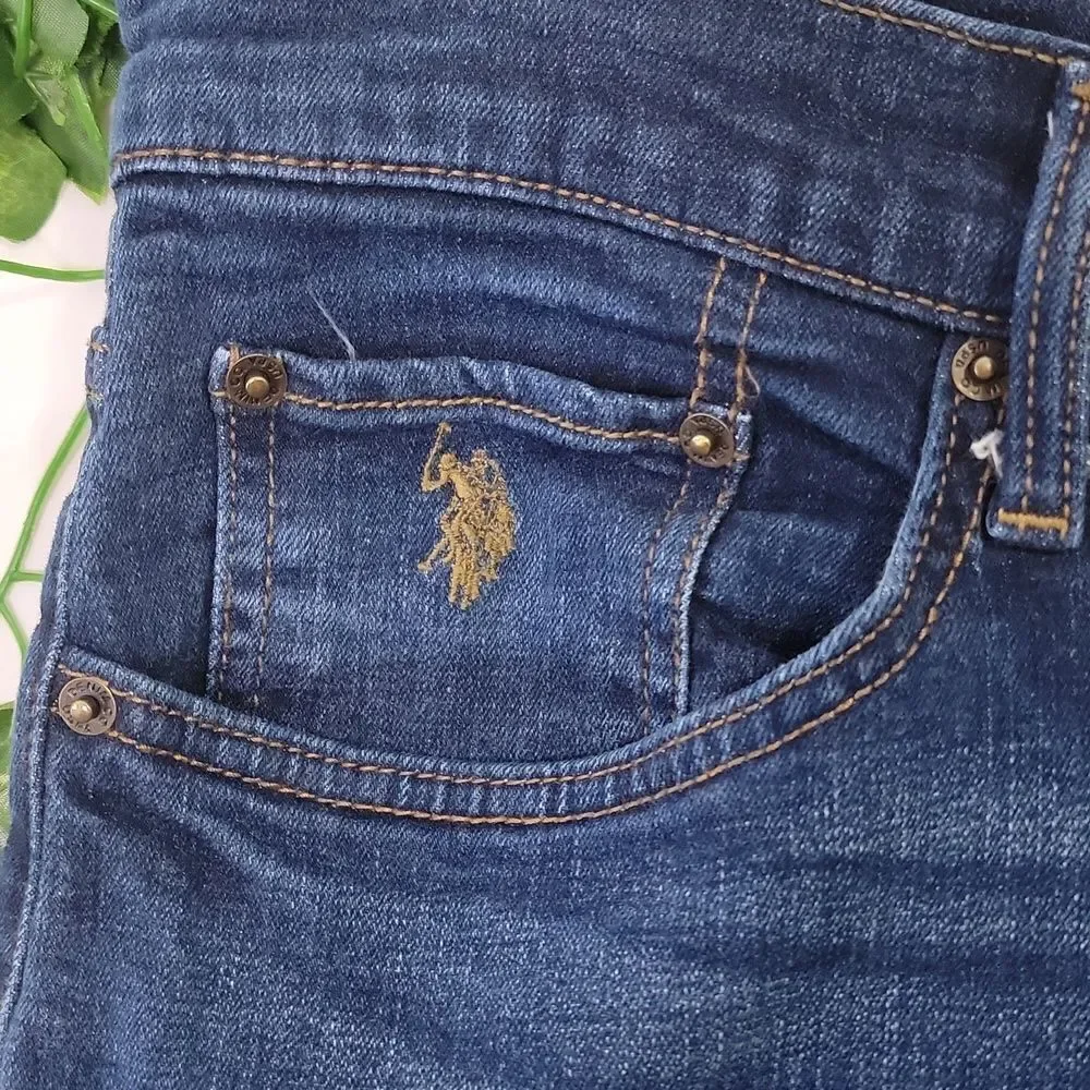 US Polo. Denim Blue Jeans. Size 32X32. EUC - Picture 3 of 11